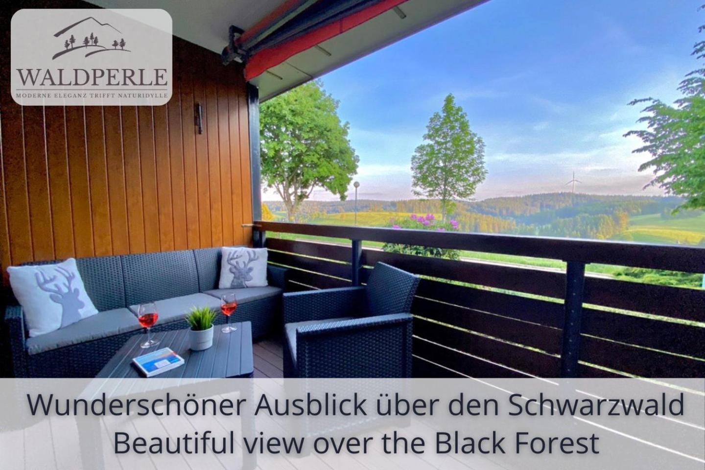 Auszeit Apartment Bellevue: Schwarzwald Panorama with Indoor Pool and Sauna Schonach im Schwarzwald Exterior photo